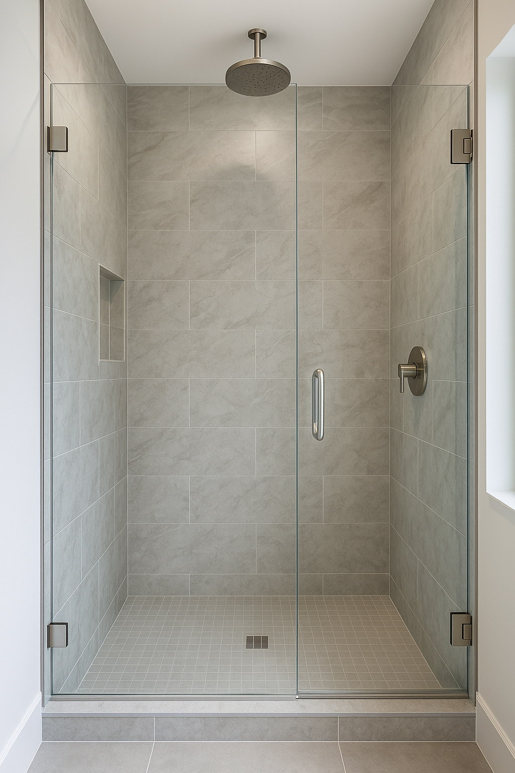 Tub-to-Shower Conversion